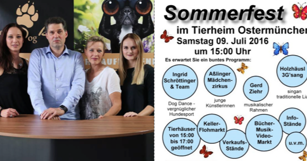 Sommerfest Im Tierheim Ostermünchen mit dem Modern Dog Blog Team