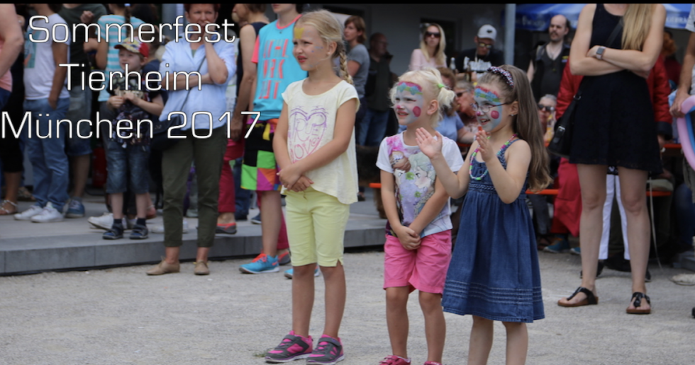 Sommerfest 2017 Im Tierheim München das Moderndogblog Team war dabei